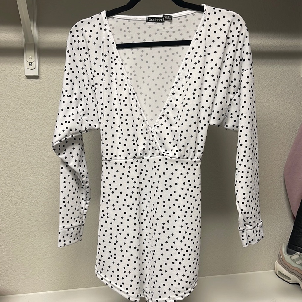 Wrap tie blouse